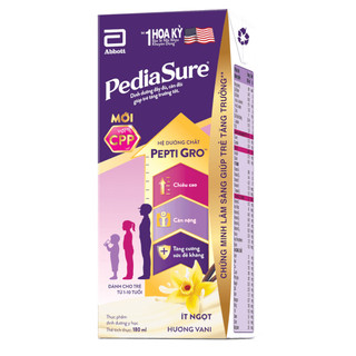 [Combo 3 lốc] Sữa pha sẵn Pediasure Abbott 180ml