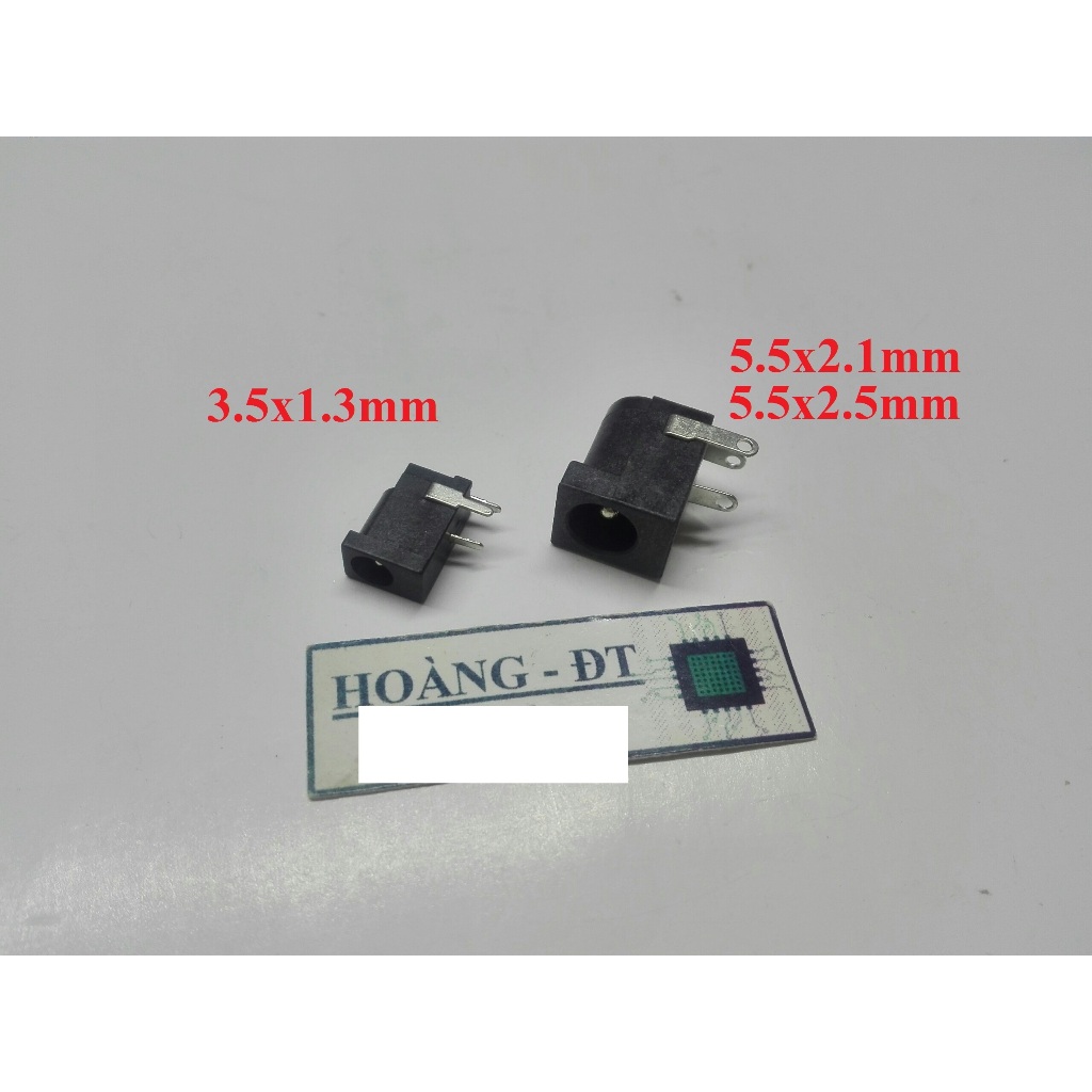 Jack DC cái chân vuông (chân cắm)