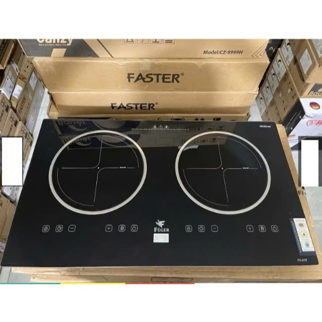 Bếp từ đôi FUGER FG 225T | Bảo hành chính hãng 2 năm | An toàn dễ sử dụng