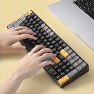 Bàn phím cơ không dây DarkFlash GD100 Sugar Brown (Yellow Axis switch/ PBT)