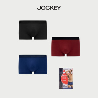   XẢ KHO  Combo 3 Quần lót Nam Jockey Cotton 4 chiều dáng trunk - J4014 