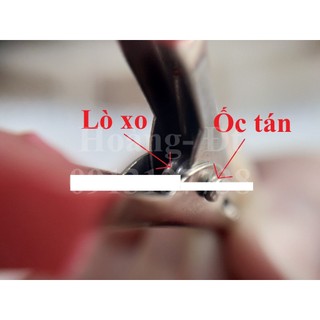 [Đồng mạ niken] Kẹp cá sấu vuông