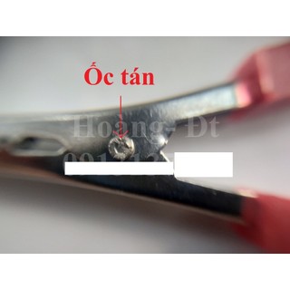 [Đồng mạ niken] Kẹp cá sấu vuông