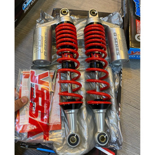 Phuộc sau YSS WAVE DREAM Có bình dầu Glus ( Loxo đỏ bình bạc )