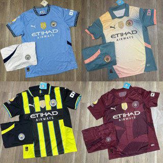 Quần Áo Bóng Đá CLB Manchester City Sân Nhà 2025 - Áo Đá Banh CLB Manchester City - Vải Gai Thái