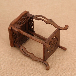 Đôn gỗ , đế gỗ mini kiểu cổ cao 13cm