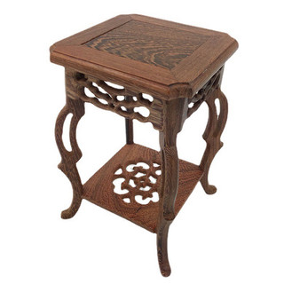 Đôn gỗ , đế gỗ mini kiểu cổ cao 13cm