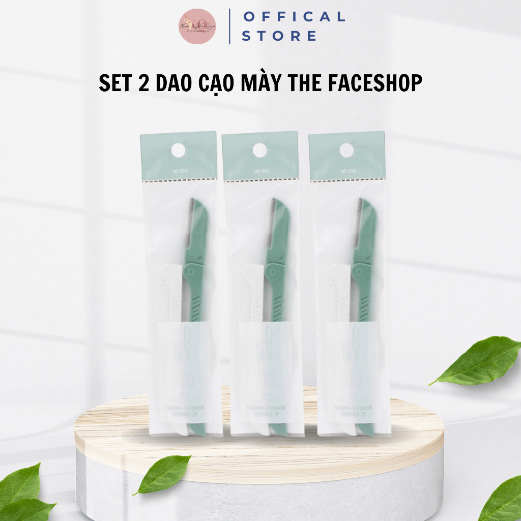 Set 2 Dao Cạo Mày The Faceshop
