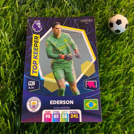 [ CHÍNH HÃNG ] - TOP KEEPER - PANINI ADRENALYN XL PREMIER LEAGUE 2024 - EDERSON (MANCHESTER CITY)