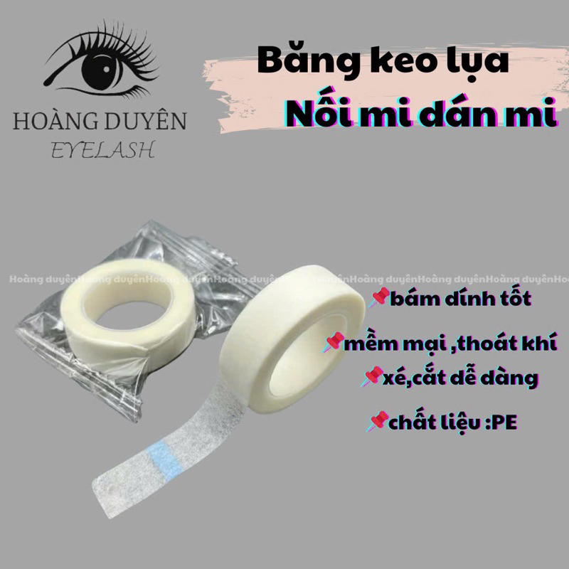 Băng keo lụa nối mi-Băng keo dán mi dưới-Dụng cụ nối mi-Hoàng Duyên eyelash