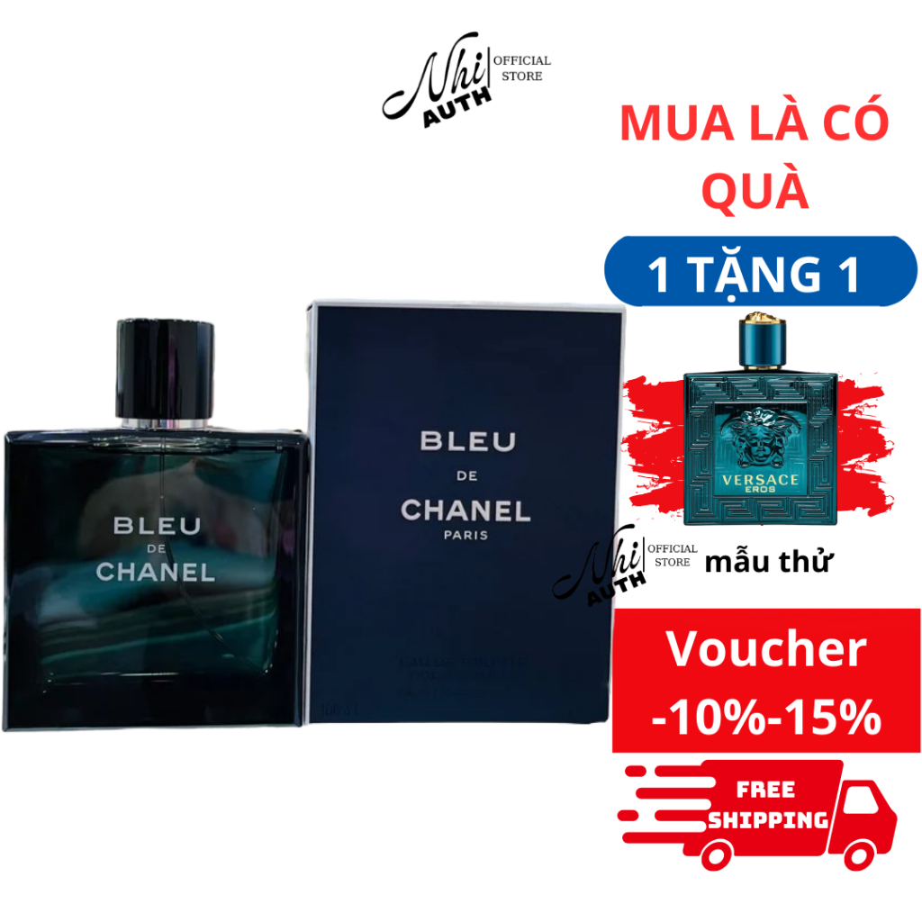Nước hoa Nam Chanel Bleu De Chanel 100ml EDT 100% chính hãng (nguyên seal)