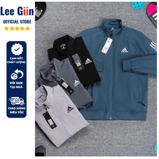  Áo khoác Adidas thể thao cao cấp áo gió nam 2 lớp dày dặn phom dáng đẹp thời trang thu đông Leegiin LD4-25611 