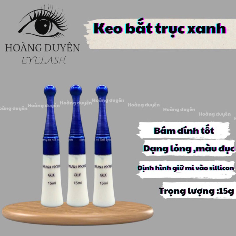 Keo Bắt Trục Nắp Xanh-Keo Định Hình Mi Uốn