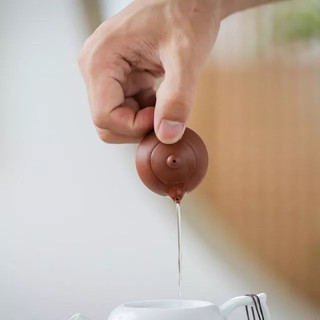 Ấm trà tử sa mini ( ấm Tây Thi ) trang trí