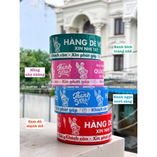 [CÓ SẴN] Băng keo Thank you, Quay video, Hàng dễ vỡ, Phát gấp (MẪU MỚI)