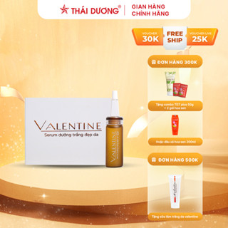 Serum Dưỡng Trắng Đẹp Da Valentine 10 Ml / 2 Lọ X 10ml Chính Hãng Sao Thái Dương
