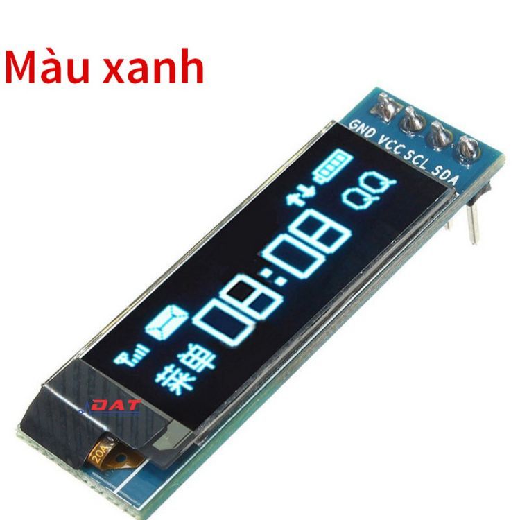 Màn hình oled 0.91 inch - Xanh
