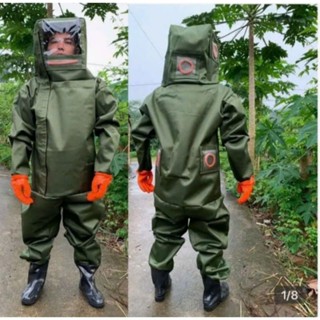 Bộ Quần Áo Chuyên Nghành Bắt Ong Vải Ka- Ki (cam kết an toàn tuyệt đối)