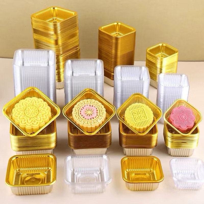 Khay Đựng Bánh Trung Thu, Bánh Pía Trọng Lượng 50g, 65g, 80g,100g