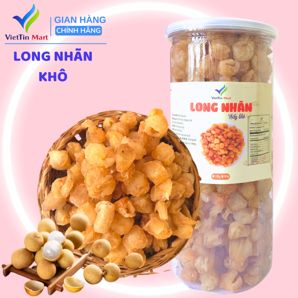 Long Nhãn Khô Viettin Mart 500G