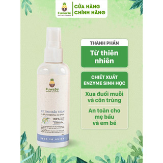 Tinh Dầu Đuổi Côn Trùng Fuwa3e 100ml CHÍNH HÃNG, Hương Tràm Thiên Nhiên - fw07