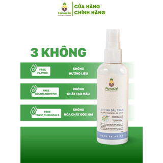 Tinh Dầu Đuổi Côn Trùng Fuwa3e 100ml CHÍNH HÃNG, Hương Tràm Thiên Nhiên - fw07