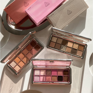 Phấn Mắt 12 Ô 3CE New Take Eyeshadow [Motion Frame-Raw Neutrals-Creative Filter-Purely-Cheery-Pink Journey]