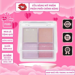 Phấn Nhũ Bắt Sáng Odbo Signature & 4 Shades Highlighter