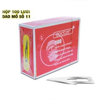 Lưỡi Dao Mổ Doctor Số 11 Hộp 100 Chiếc