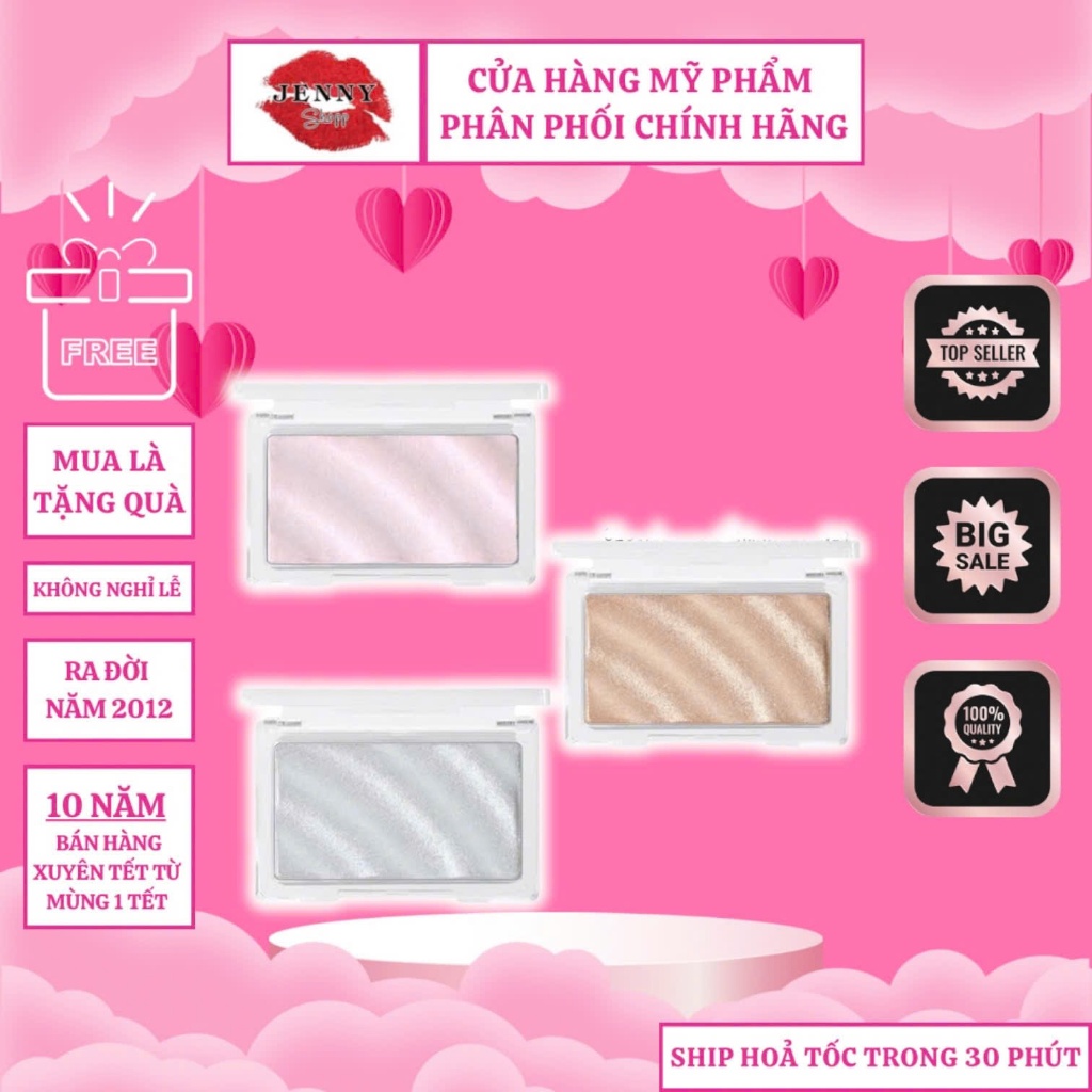 Phấn Bắt Sáng Odbo Glowing Skin Highlighter (Hộp chữ nhật)