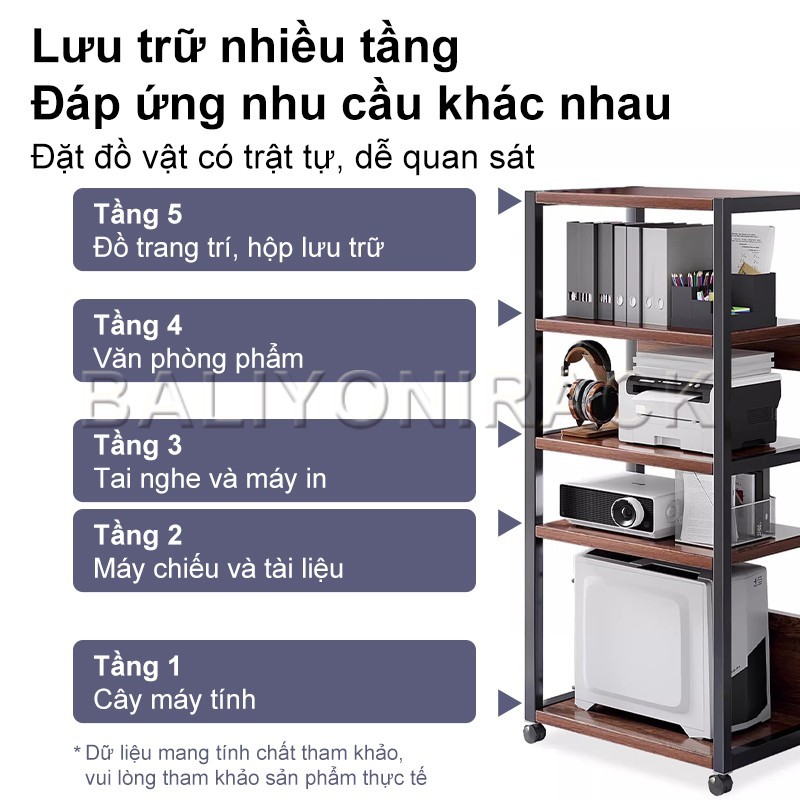Bali Kệ Máy In Sàn Bàn Văn Phòng Kệ Sách Lưu Trữ Nhiều Lớp Có Bánh Xe Giá Đỡ Máy Tính Di Động Kích Cỡ Khác Nhau Có Sẵn | BigBuy360 - bigbuy360.vn
