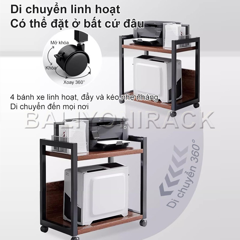 Bali Kệ Máy In Sàn Bàn Văn Phòng Kệ Sách Lưu Trữ Nhiều Lớp Có Bánh Xe Giá Đỡ Máy Tính Di Động Kích Cỡ Khác Nhau Có Sẵn | BigBuy360 - bigbuy360.vn