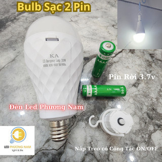 Bóng Đèn Tích Điện Siêu Sáng, Kiểu BULB