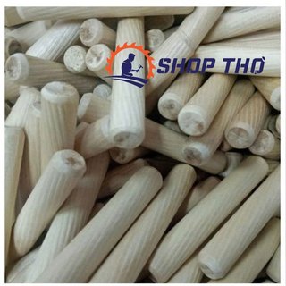 Chốt gỗ phi 10 dài 6cm - Loại A (0.5kg)