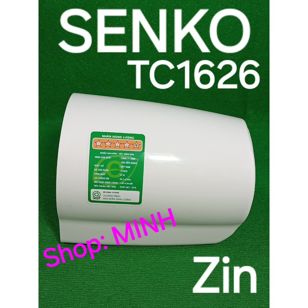 Gáo quạt Senko TC1626 zin theo máy (B4) – gáo B4, bầu gáo không lỗ quạt treo 2 dây Senko TC1626