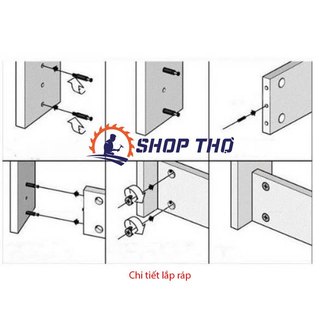 Bộ ốc cam 15-40mm (set 50 bộ )