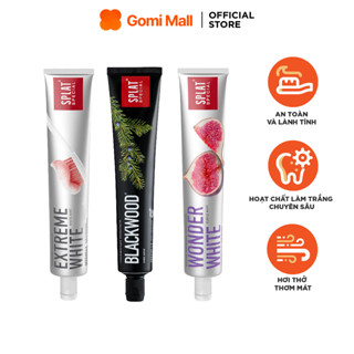  Kem Đánh Răng Splat Special  Extreme White - Blackwood - Wonder White  Giải Pháp Chăm Sóc Răng Miệng Toàn Diện Gomi Mall 