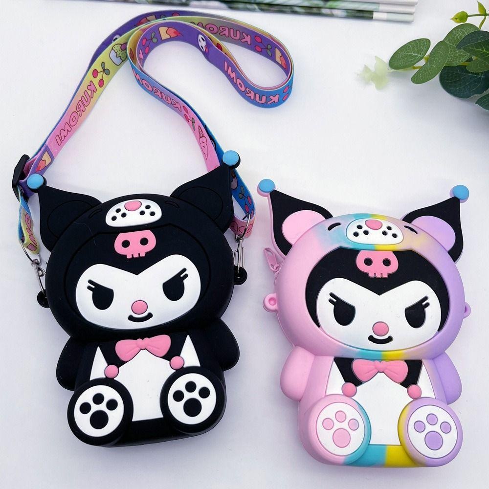 Túi Silicon Dễ Thương Đáng Yêu Có Tay Cầm Ví Đựng Tiền Xu Ví Công Chúa Anime Hoạt Hình Nhân Vật Kawaii
