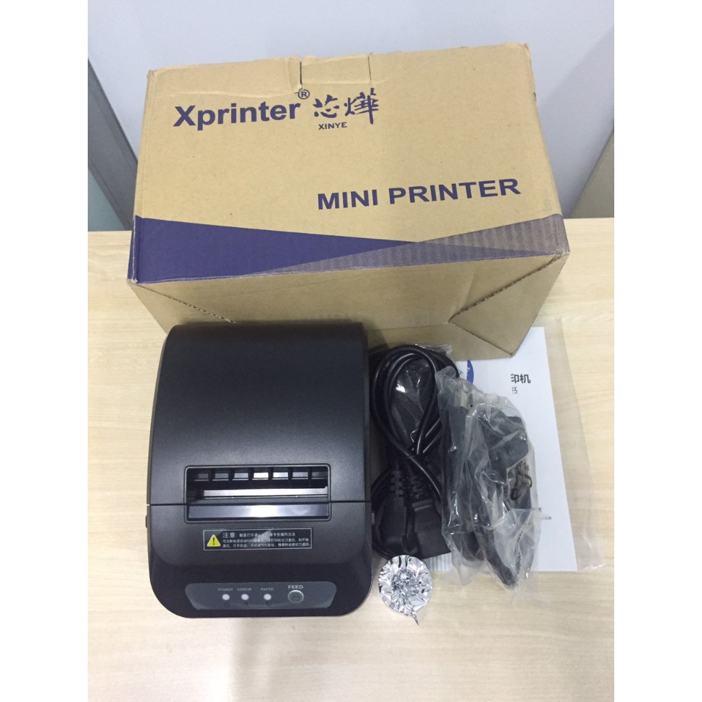 Máy in hoá đơn, in bill XPrinter Q200II ( USB)
