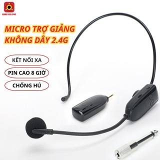  Micro Không Dây Trợ Giảng Apollo TG24G Kết Nối 2.4G Pin Dung Lượng Lớn Tương Thích Nhiều Thiết Bị 