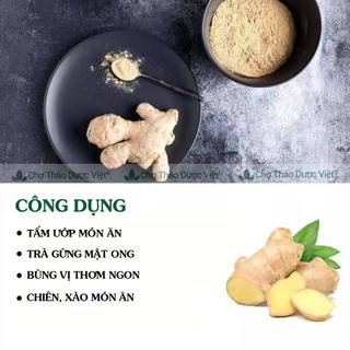 Bột gừng 1kg, nguyên chất, cay, thơm, mịn, gia vị nấu ăn, pha trà, giải cảm, tăng sức đề kháng