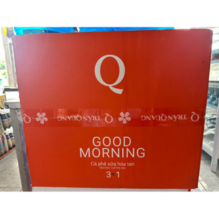 THÙNG Cà Phê Hòa Tan 3in1 Good Morning Trần Quang ( 1Thùng/21 bịch x 480gr (24 gói x 20gr)