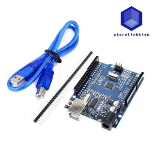 Mạch Arduino UNO R3 SMD (Chíp dán) Vi điều khiển : ATmega328