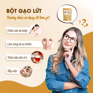 Bột Gạo Lứt 1kg (Gạo Đã Rang Thơm)