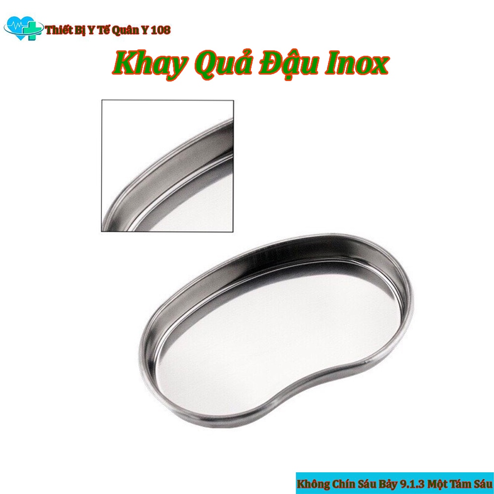 Khay Quả Đậu Nông Inox Không Gỉ