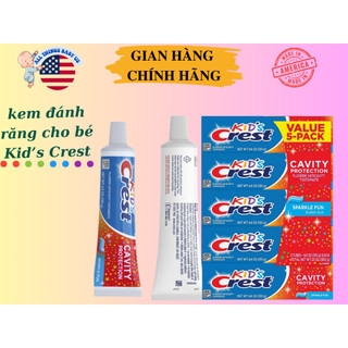 Kem Đánh Răng Crest Kids Cavity Protection Cho Bé 130g