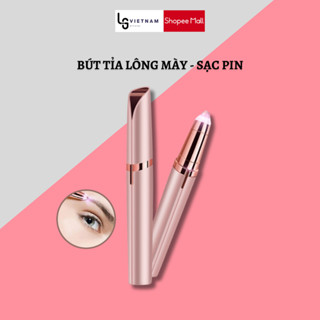 Bút tỉa lông mày - Máy tỉa chân mày trang điểm cho chị em, - Bút kẻ sạc điện với lưỡi cạo 360 đa năng tạo hình lông mày