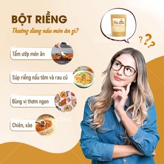 Bột riềng nguyên chất 1kg (Gia vị ướp thịt cá thơm ngon)