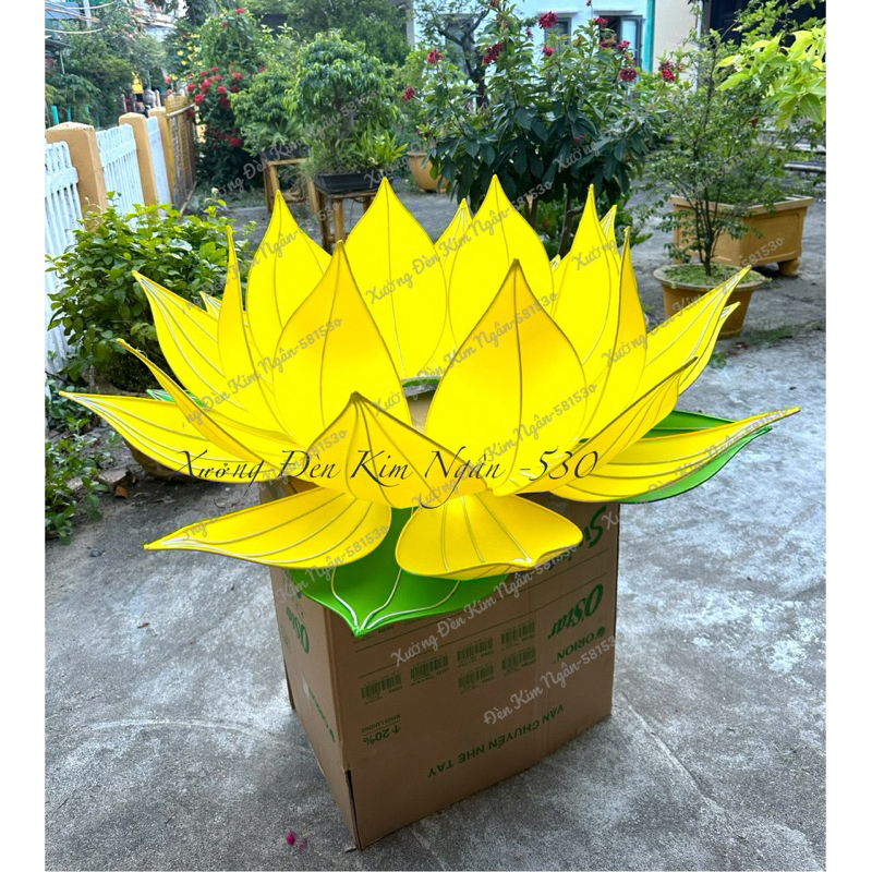 Đèn Lồng Hoa Sen Vải