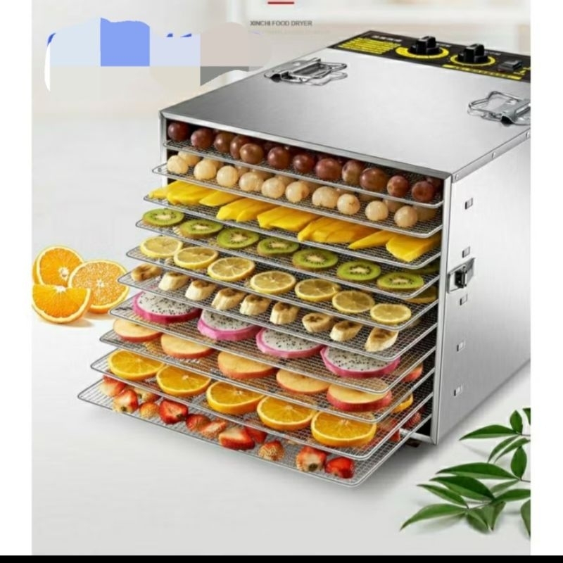 Máy sấy thực phẩm septree 10 tầng khay 40*40cm( tặng 5 miếng lót sấy )